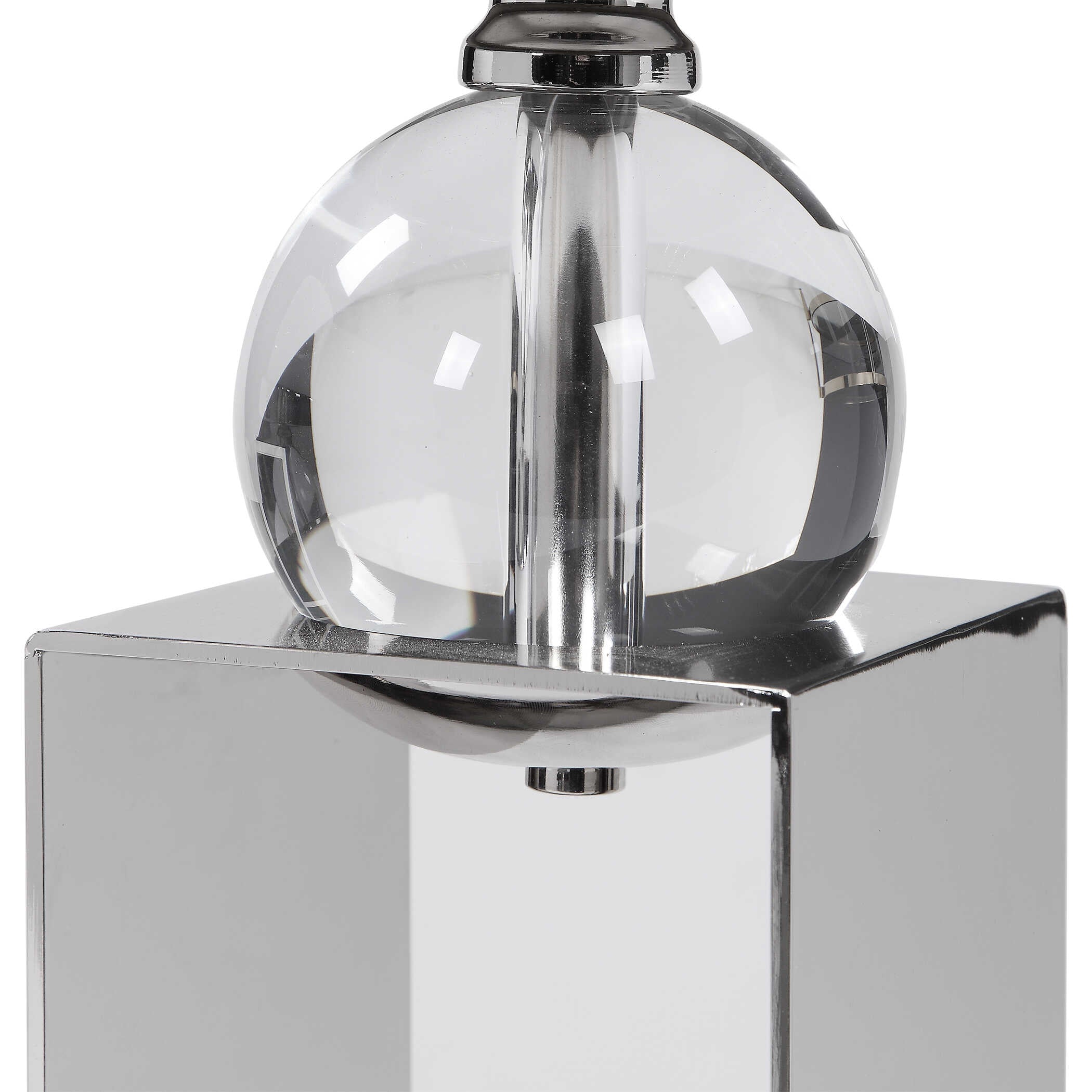 Lucian Nickel Candleholders Set/2