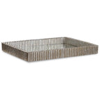 Talmage Silver Mirrored Tray
