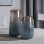 Ione Seeded Glass Vases Set/2