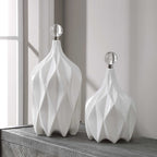 Klara White Bottles Set/2