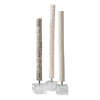 Makira Cylindrical Sculptures Set/3