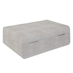 Lalique White Shagreen Box