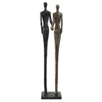 Two's Company Cast Iron Sculpture