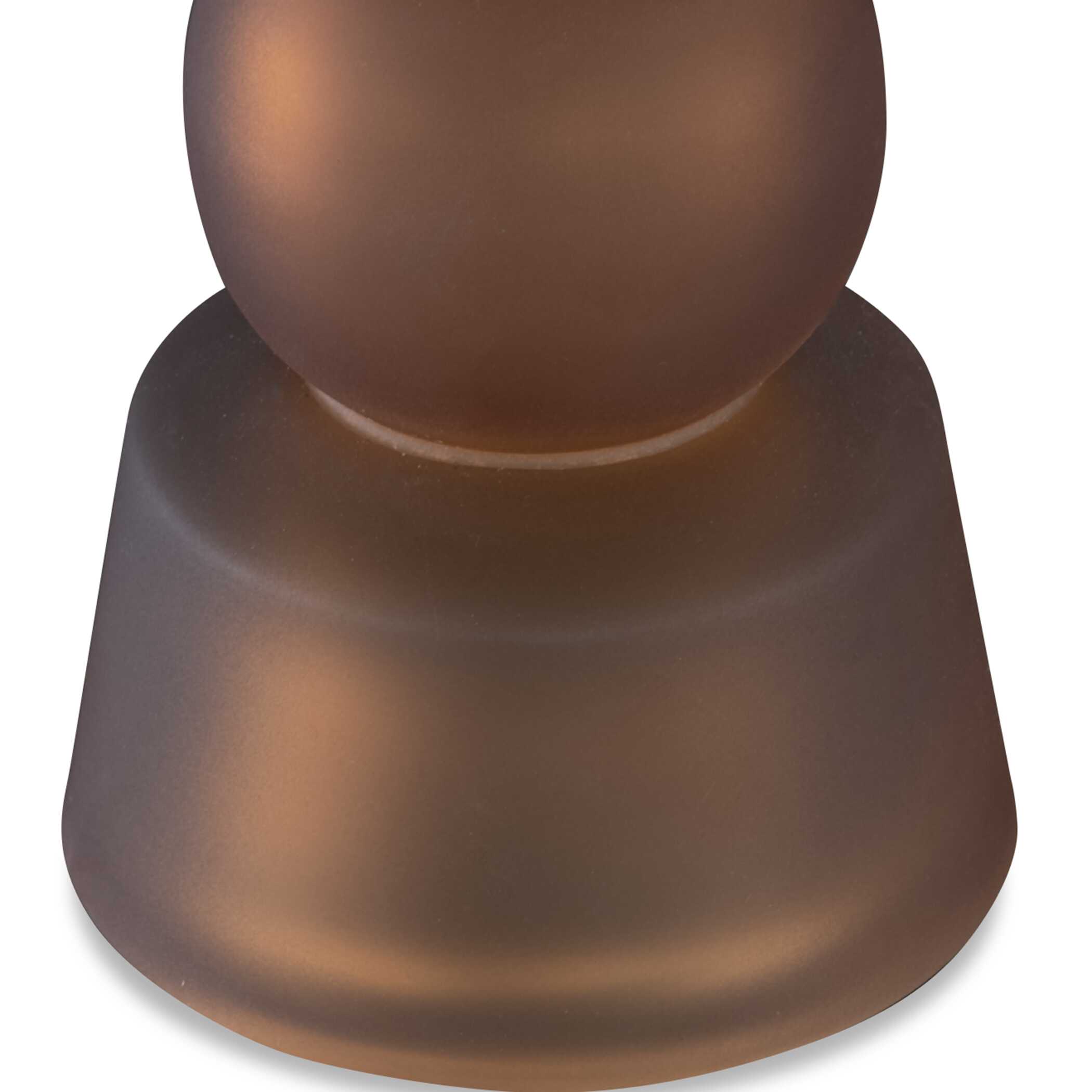 Cassiopeia Butter Rum Glass Candleholders Set/3