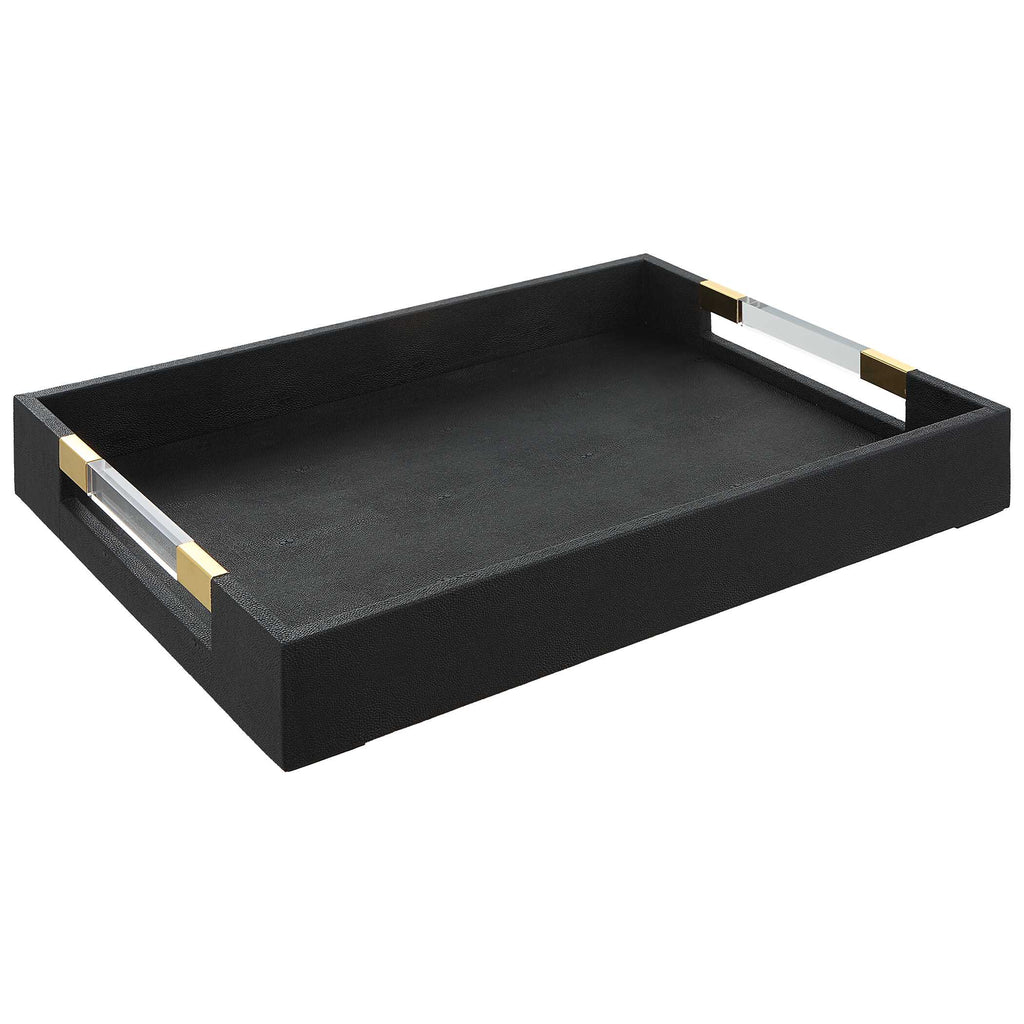 Wessex Black Shagreen Tray
