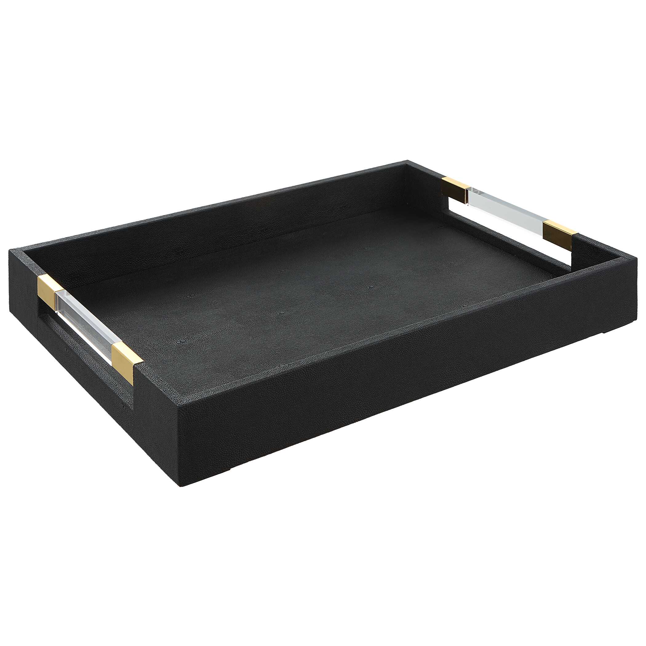Wessex Black Shagreen Tray