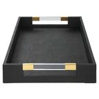 Wessex Black Shagreen Tray
