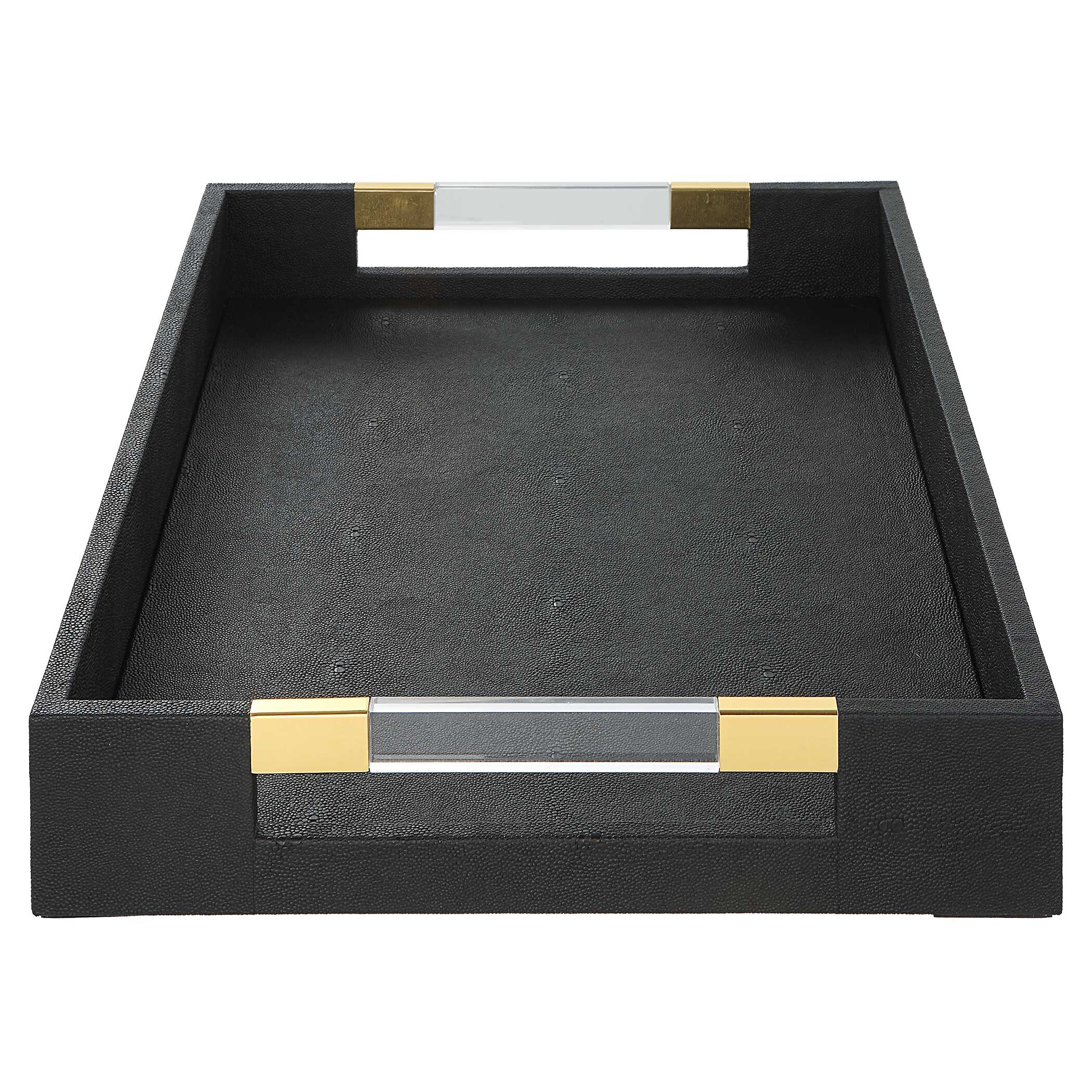 Wessex Black Shagreen Tray