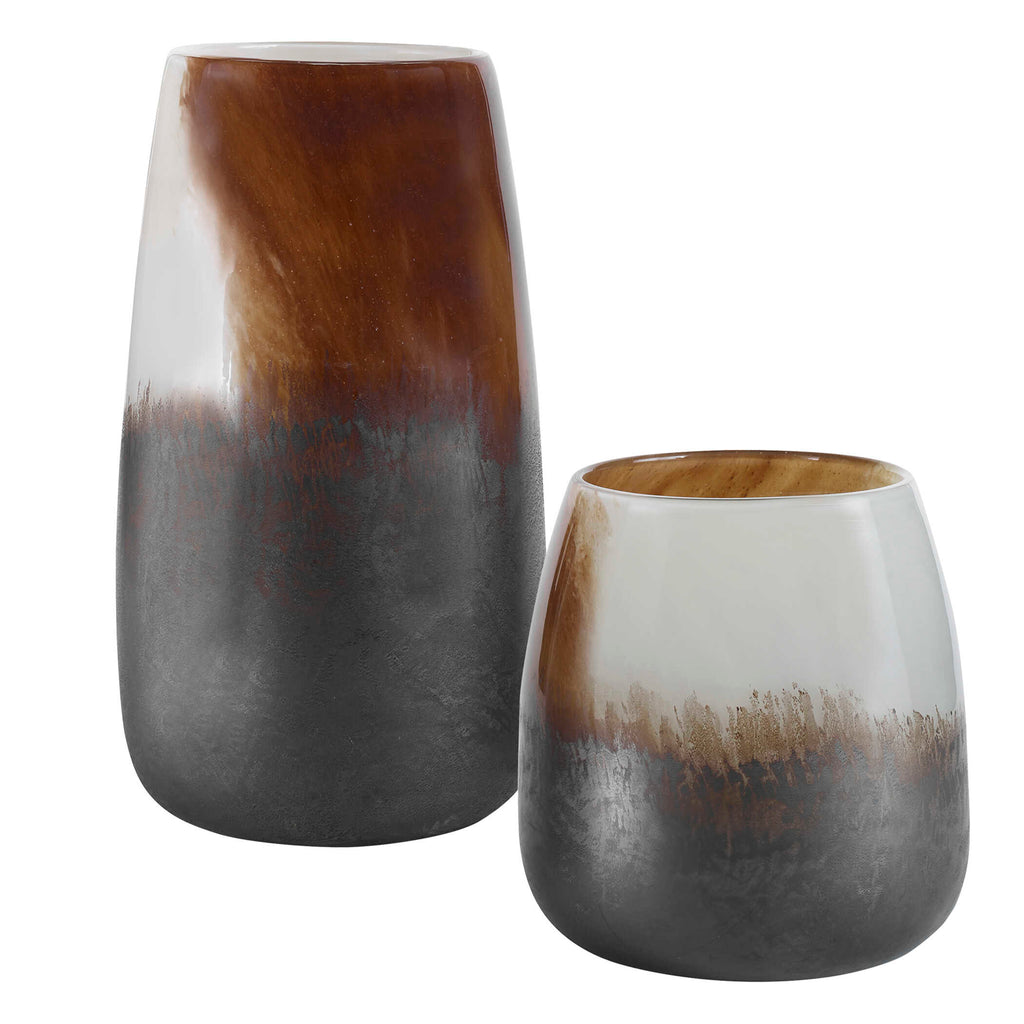 Desert Wind Glass Vases Set/2