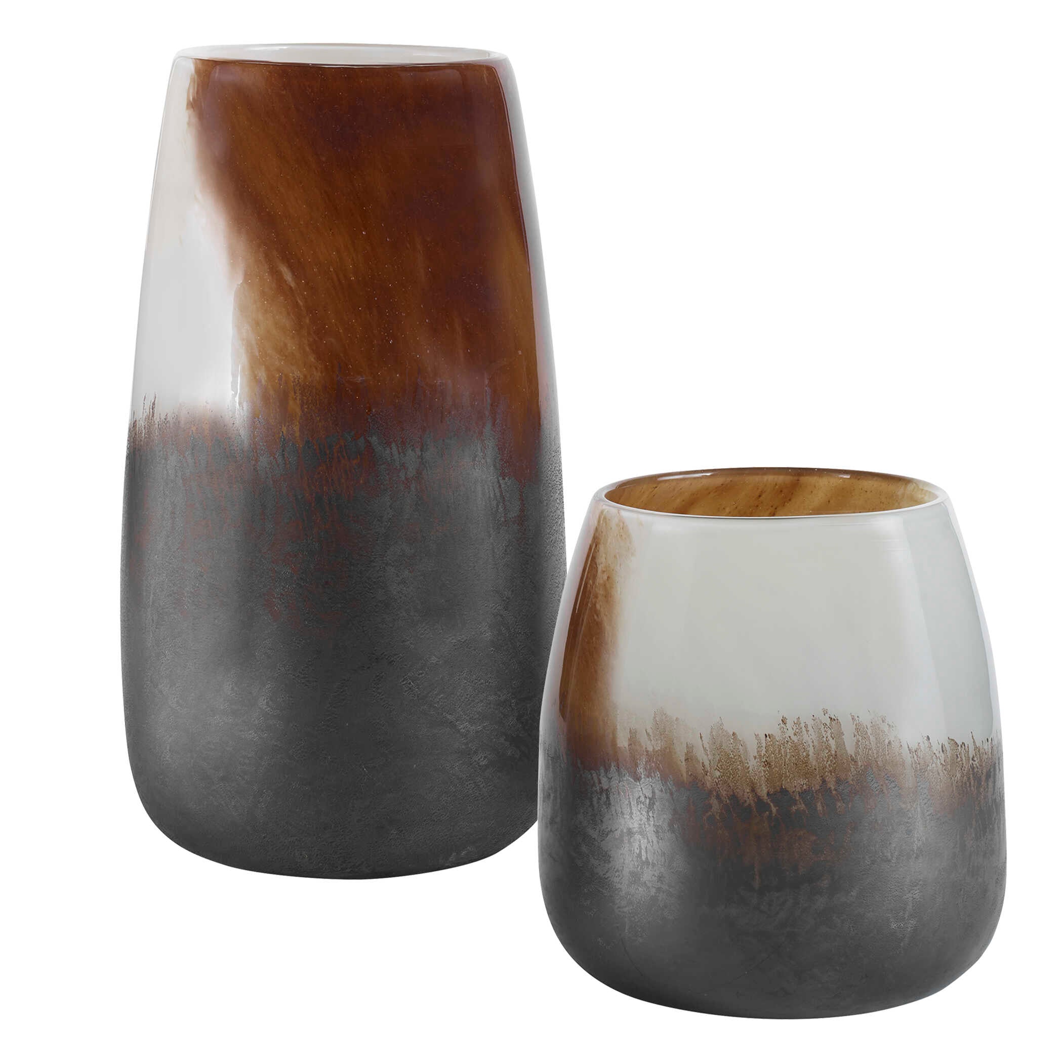Desert Wind Glass Vases Set/2