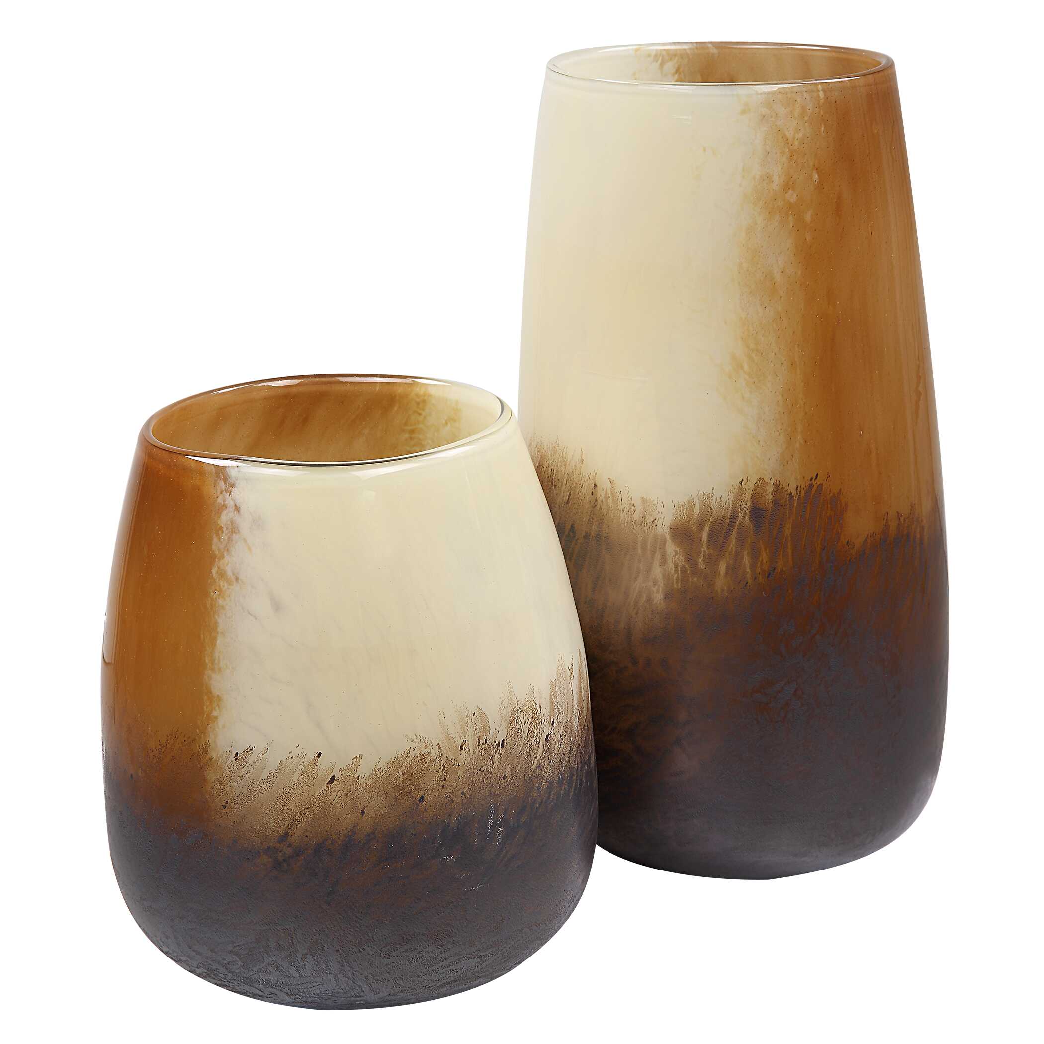 Desert Wind Glass Vases Set/2