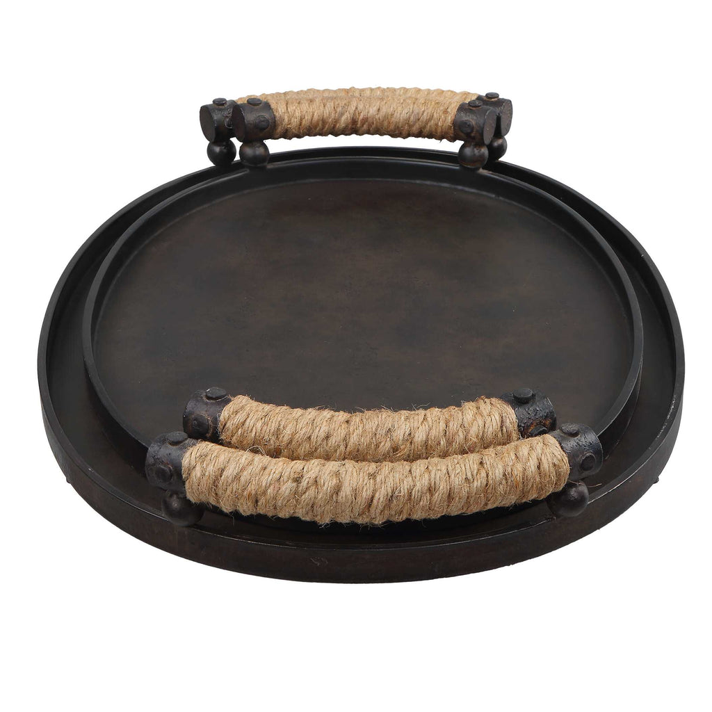 Viggo Bronze Trays Set/2