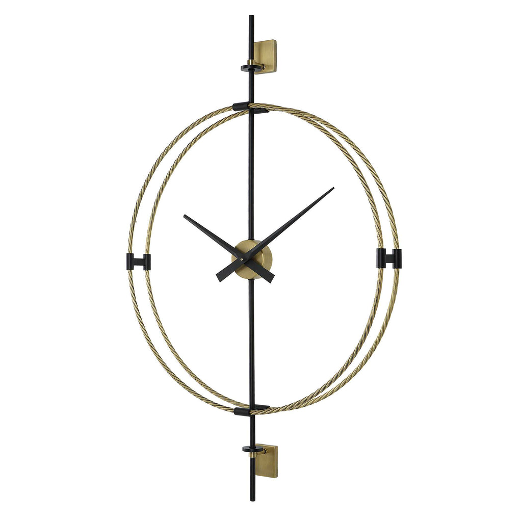 Time Flies Modern Wall Clock