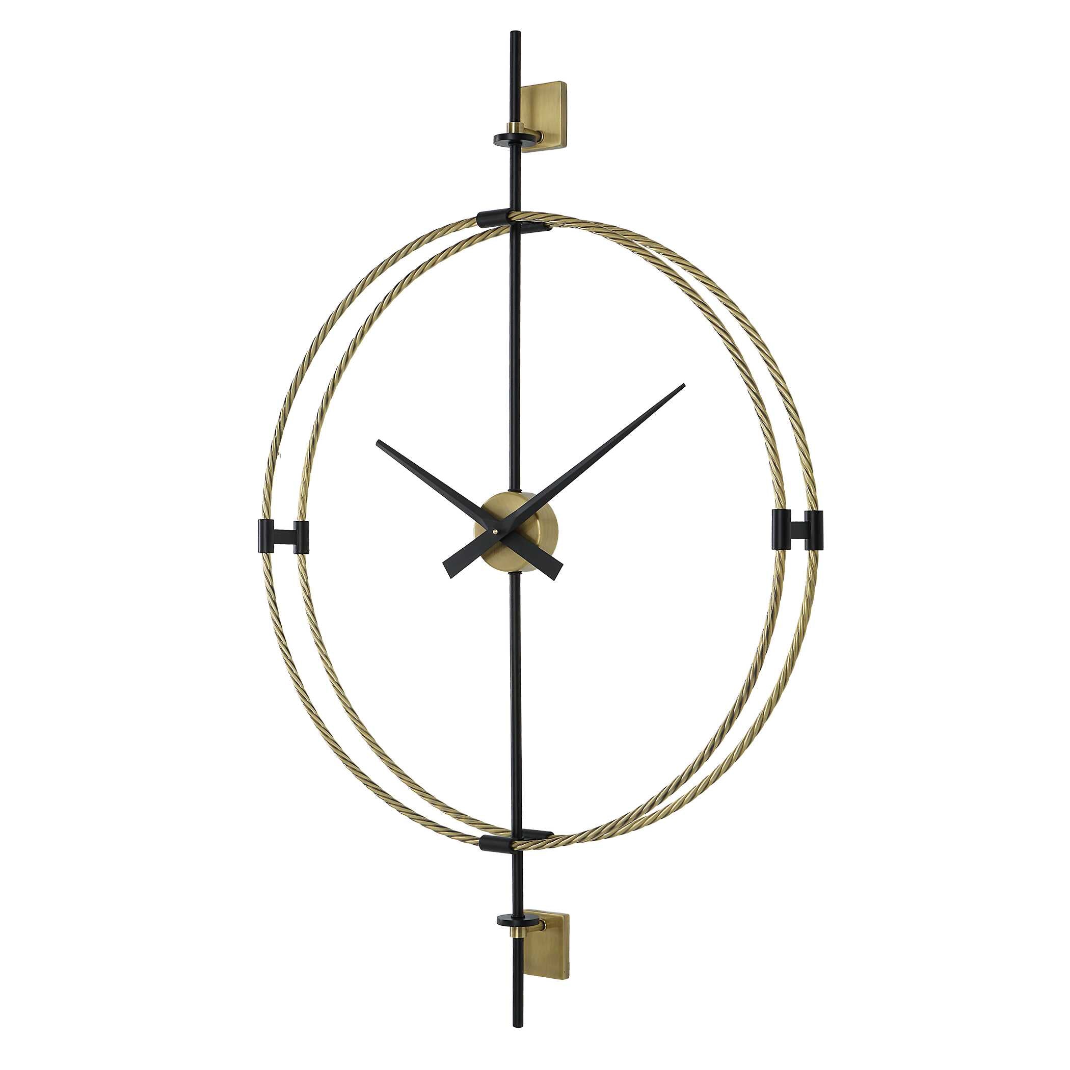 Time Flies Modern Wall Clock