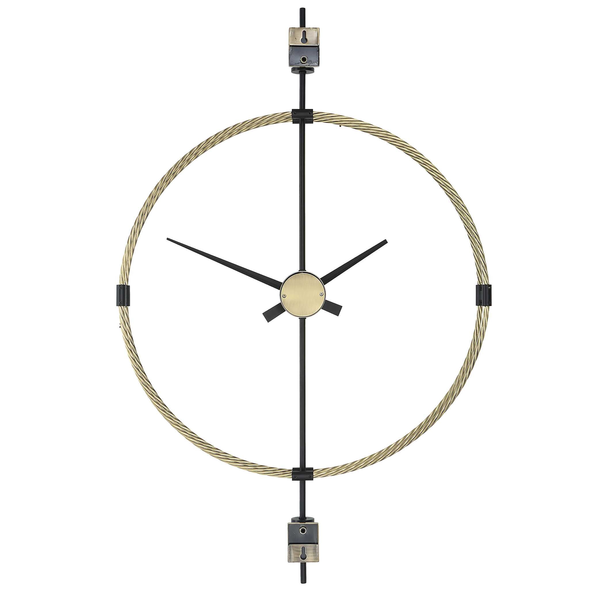 Time Flies Modern Wall Clock