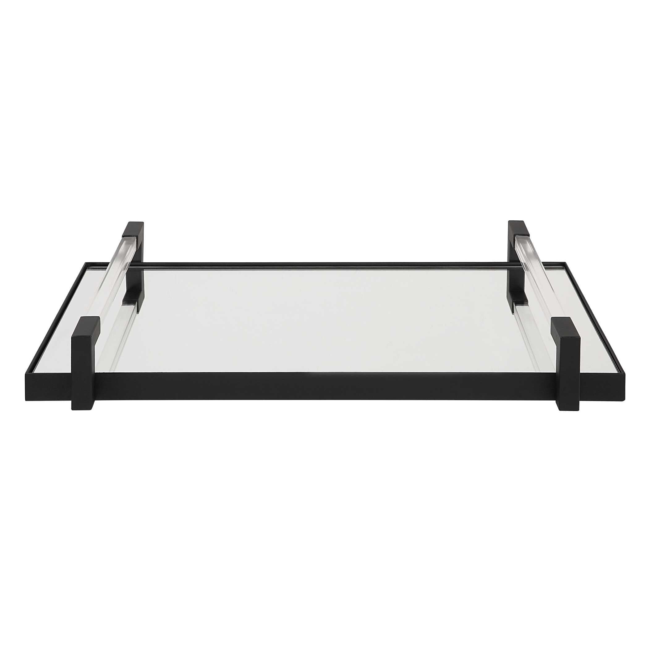 Deki Black Mirrored Tray