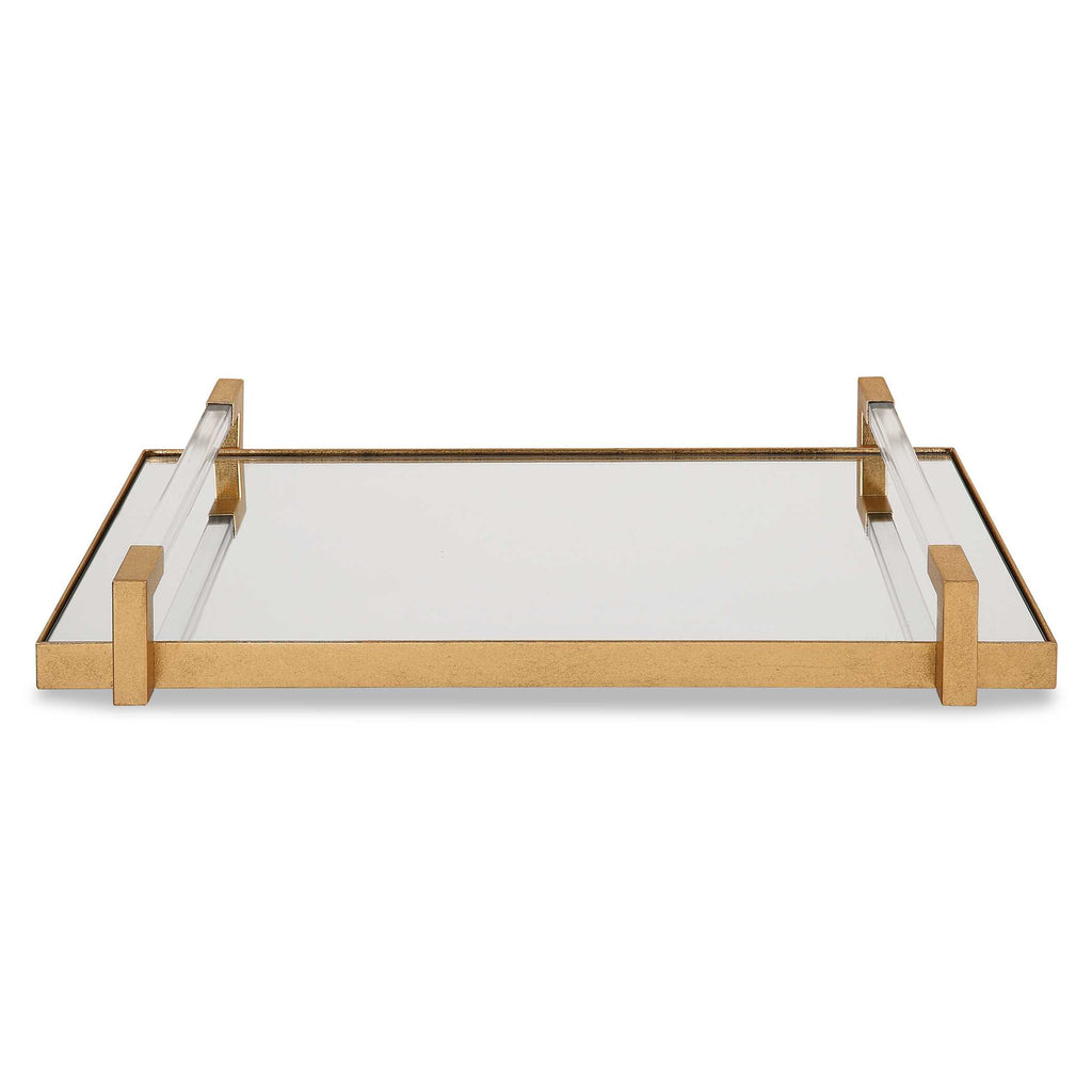 Deki Gold Mirrored Tray
