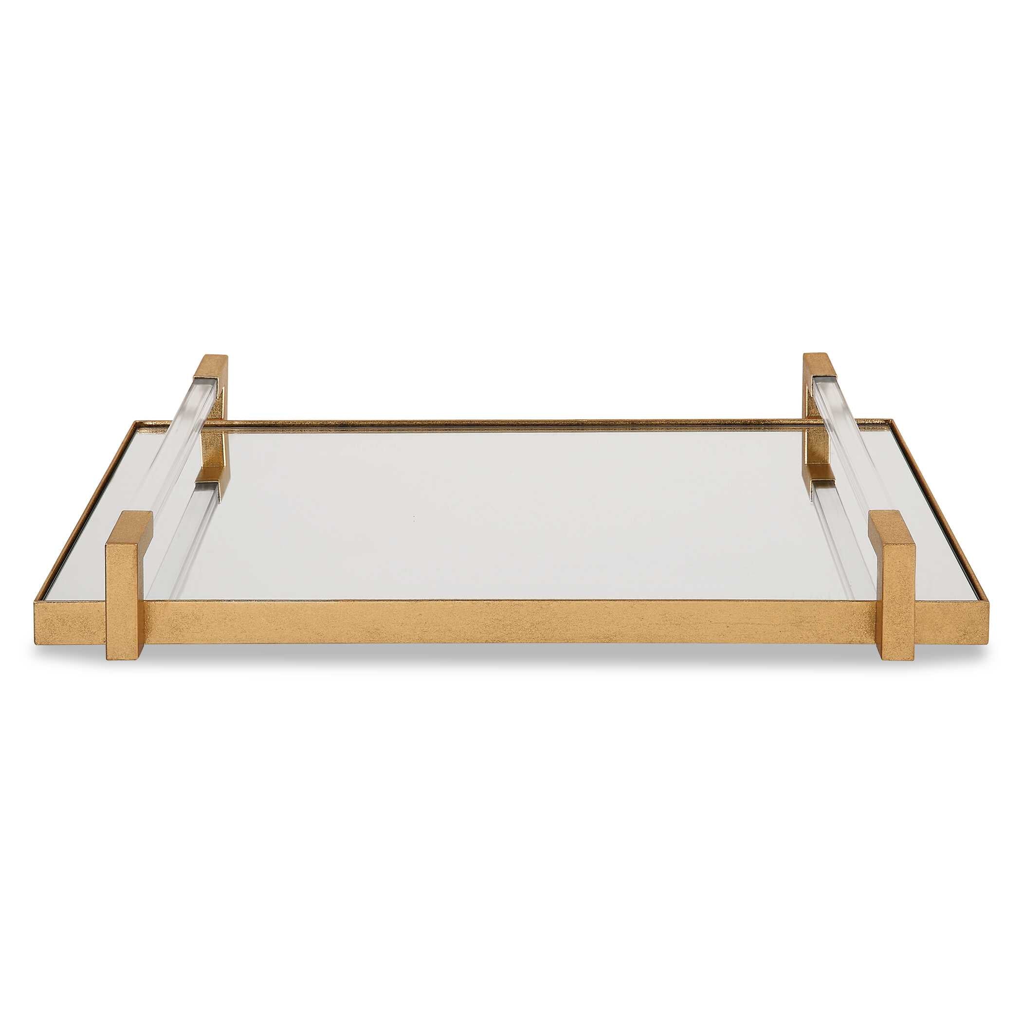 Deki Gold Mirrored Tray