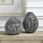 Cosmic Black & White Vases Set/2