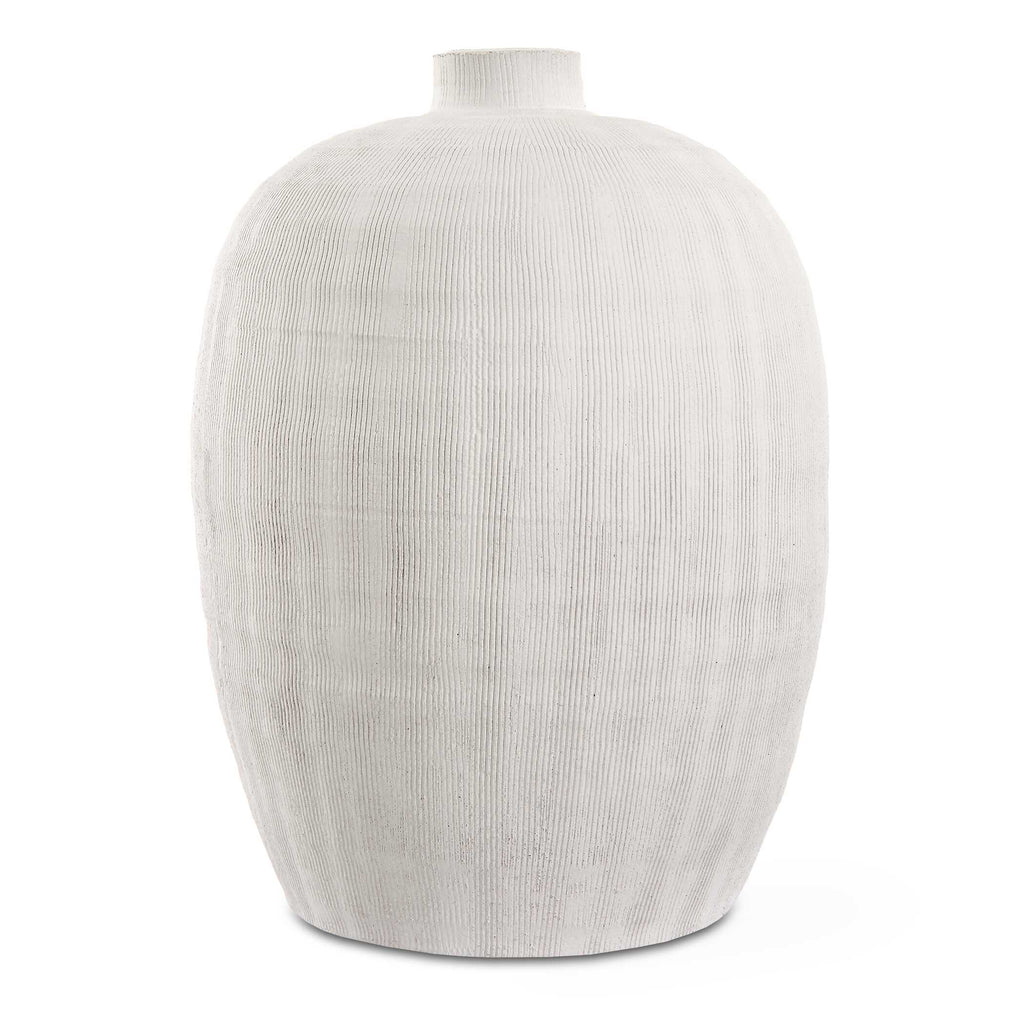 Floreana Medium White Vase