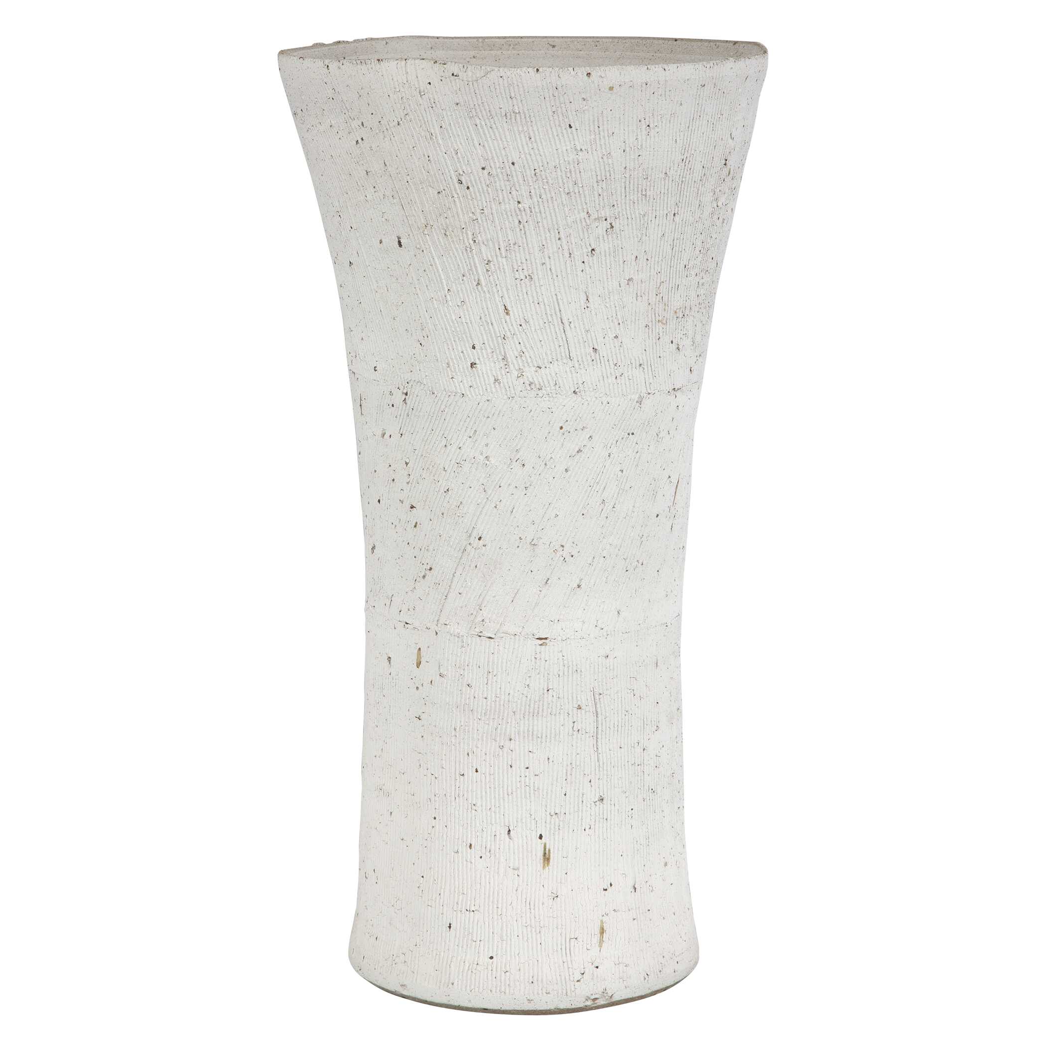 Floreana Tall White Vase