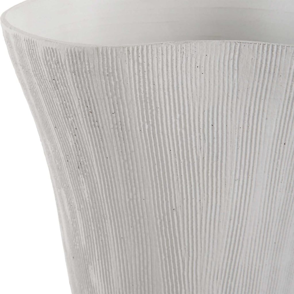 Floreana Tall White Vase