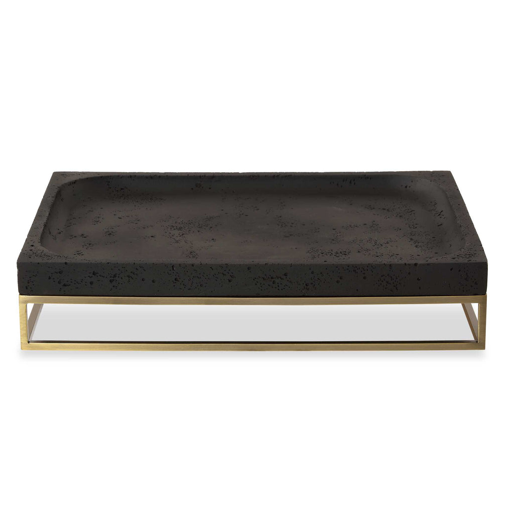 Shadowstone Cast Black Tray