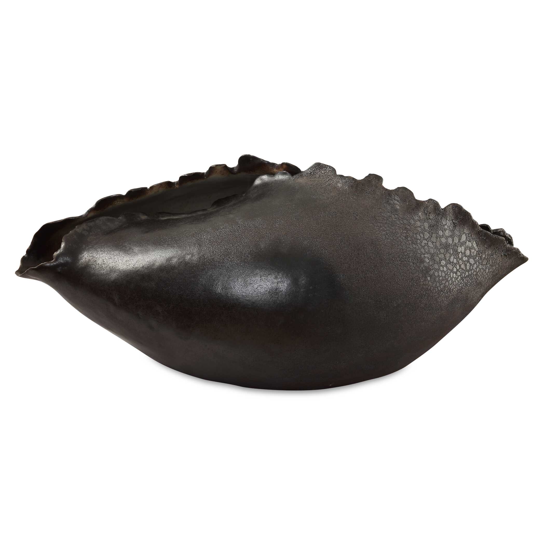 Blossom Bronzed Metallic Vase