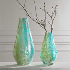 High Tide Glass Vases Set/2
