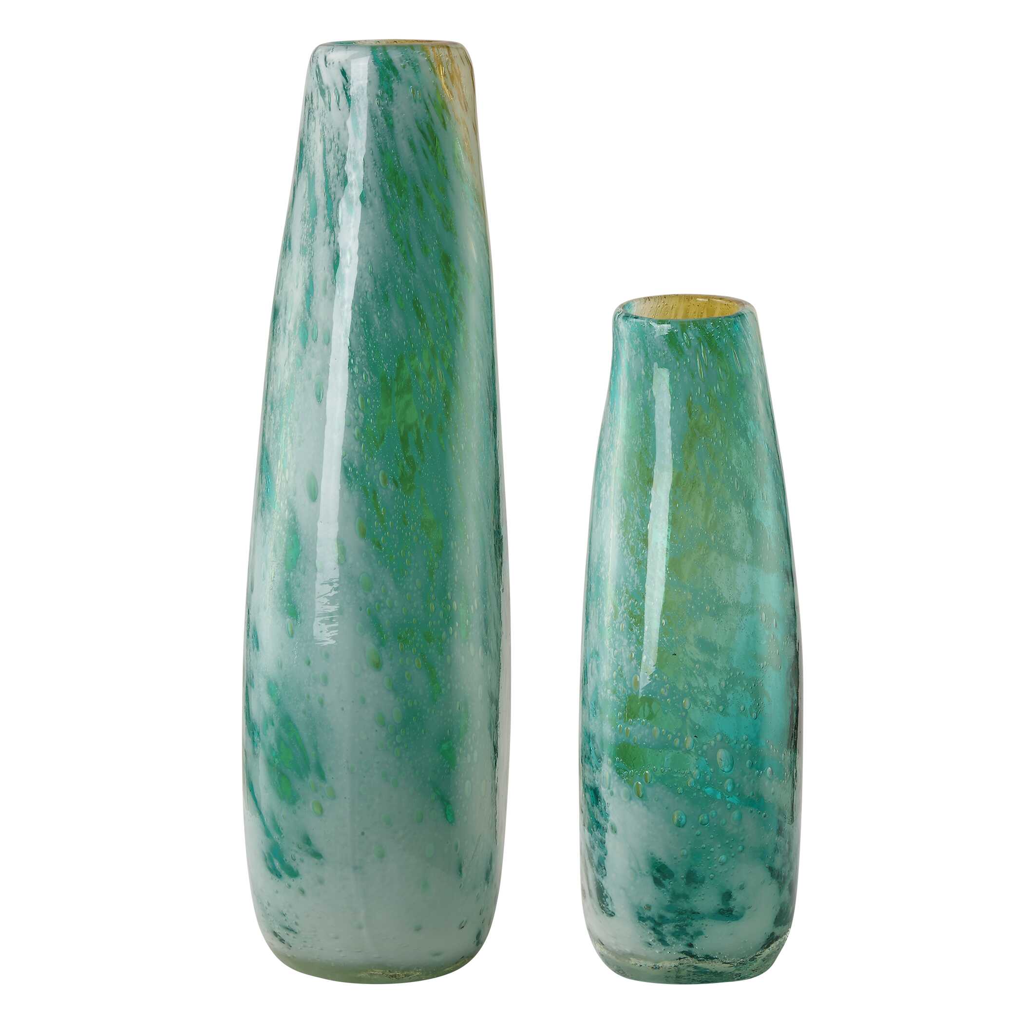High Tide Glass Vases Set/2