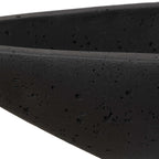 Vessel Cast Black Canoe Bowl