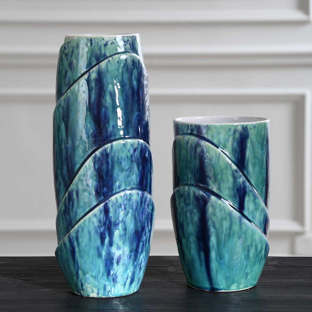 Tranquil Duo Vases Set/2