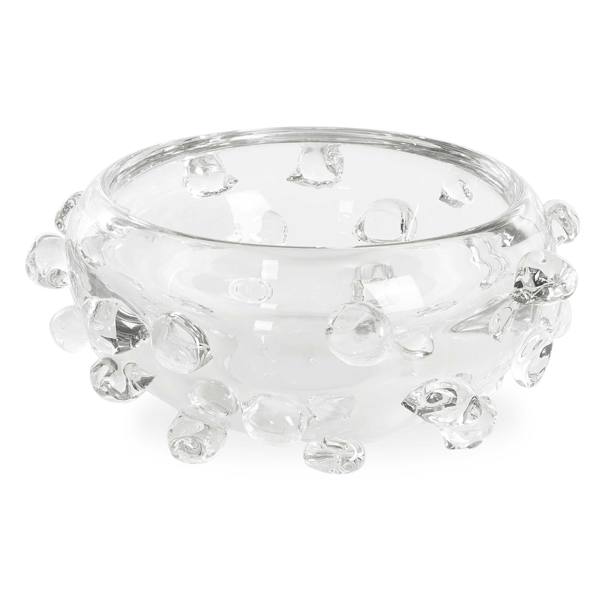 Aura Clear Glass Bowl