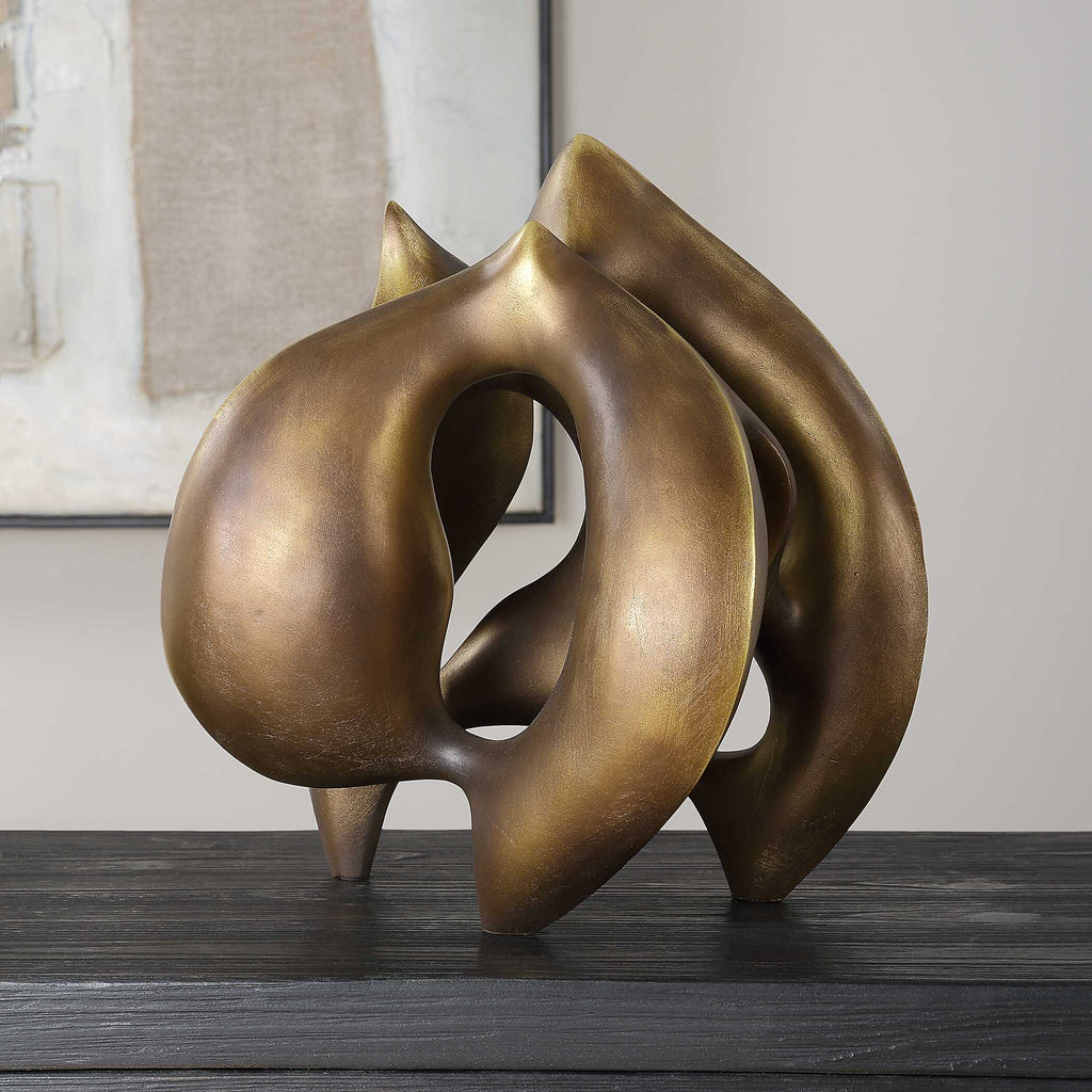 Celestial Flow Bronze Sculpture