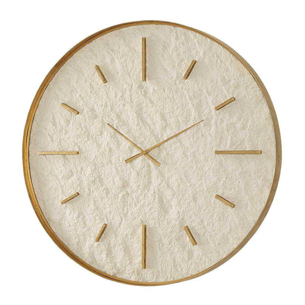 Stone Serenity Wall Clock