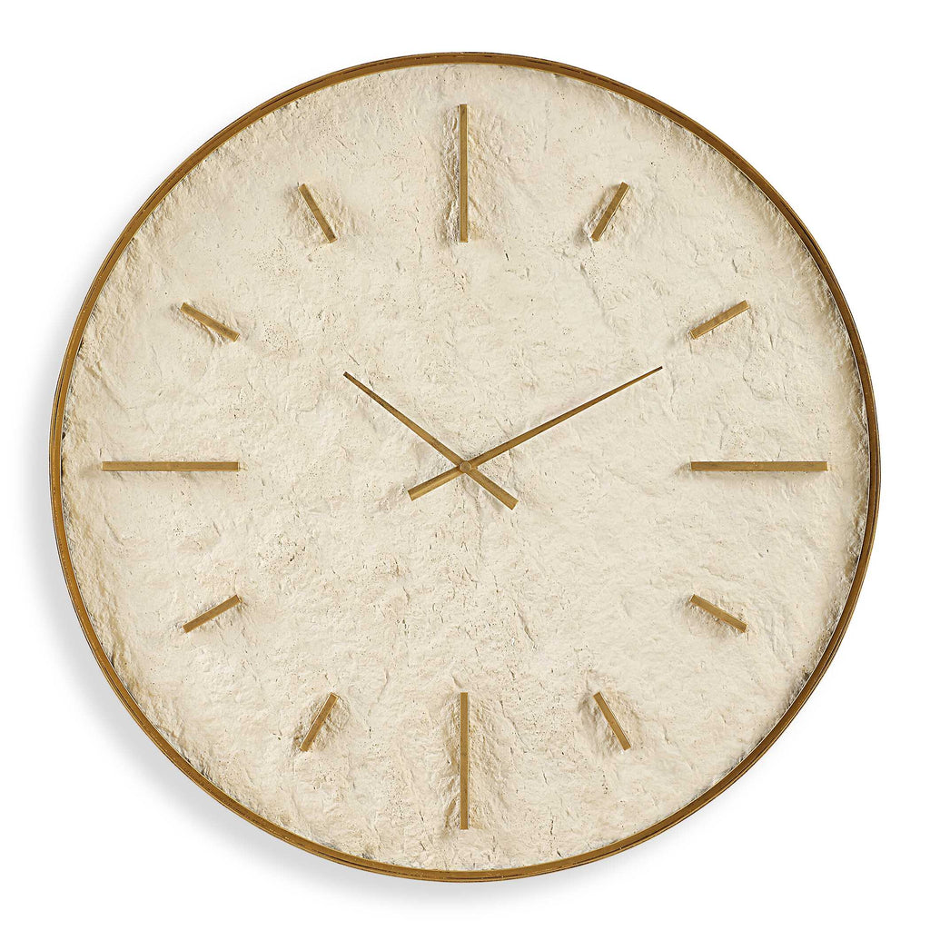 Stone Serenity Wall Clock