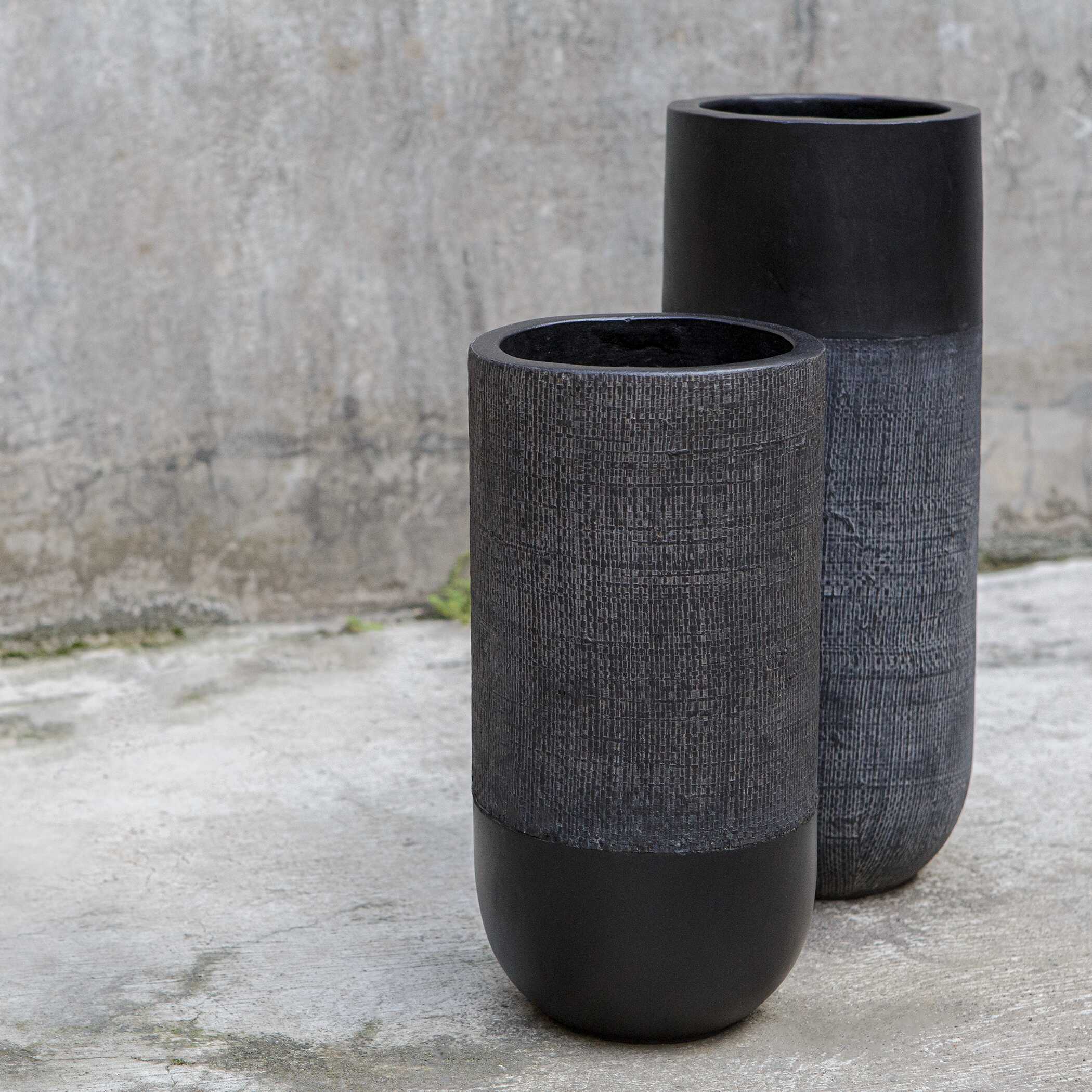 Woven Shadow Vases Set/2