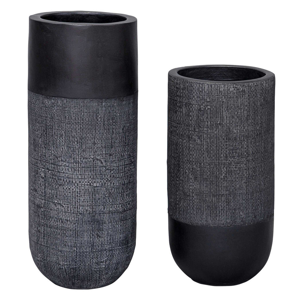 Woven Shadow Vases Set/2