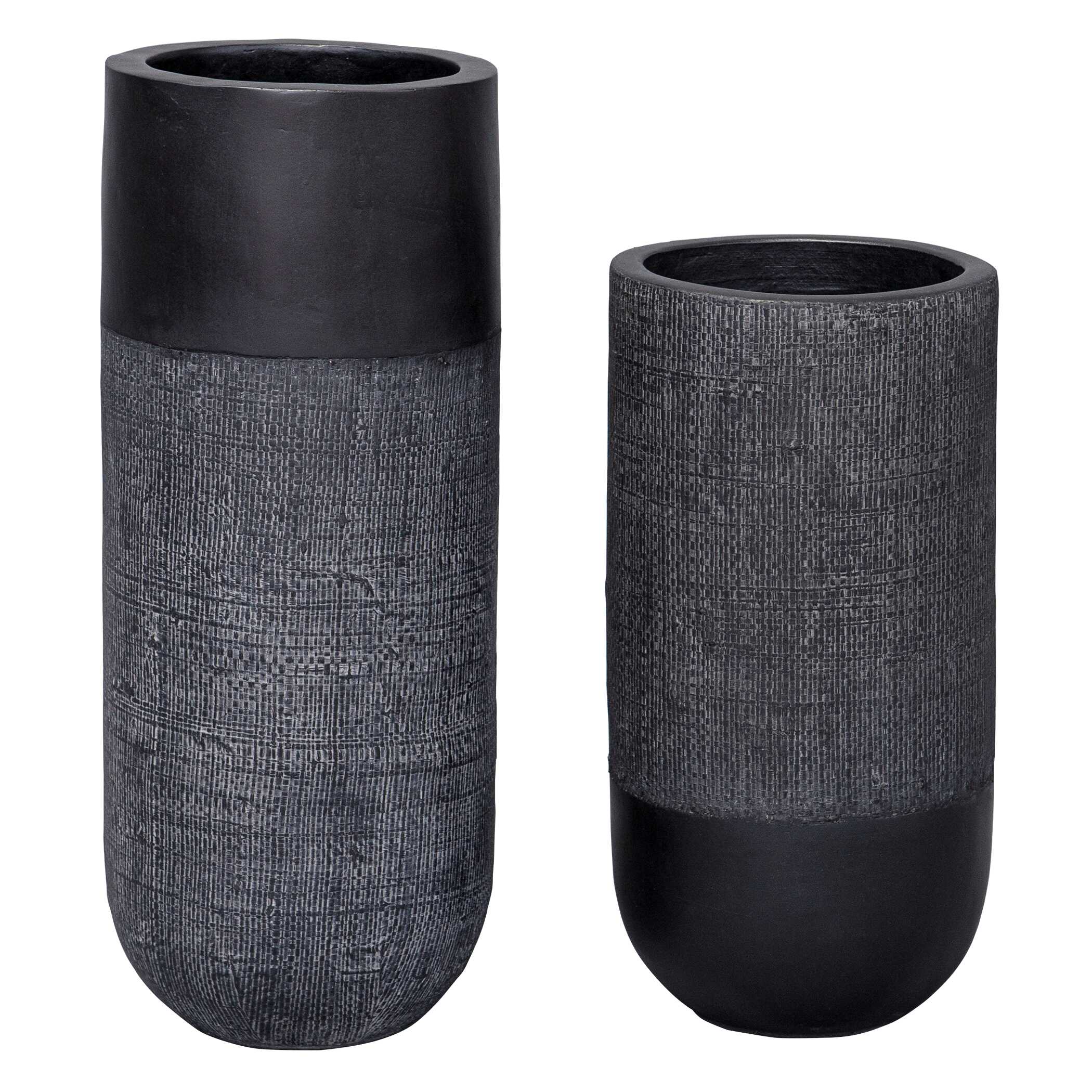 Woven Shadow Vases Set/2