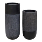 Woven Shadow Vases Set/2
