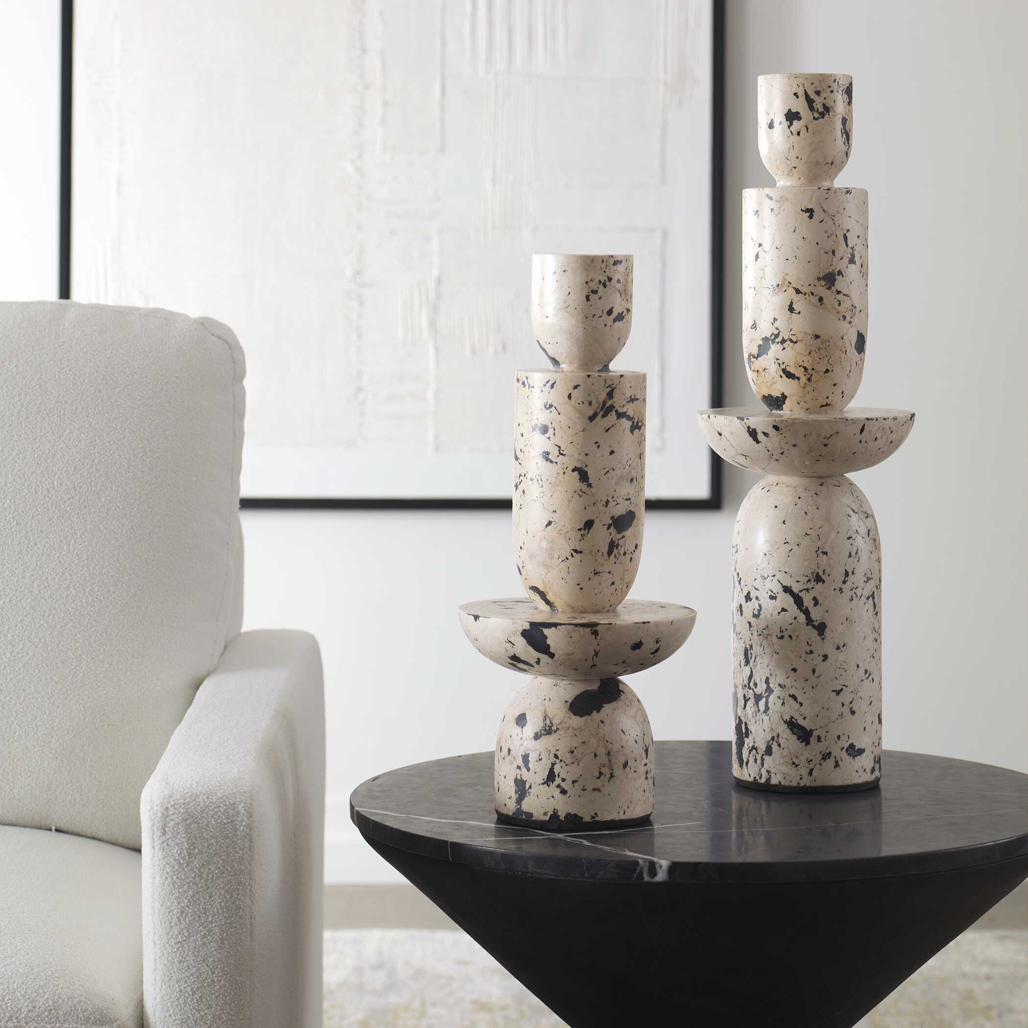 Nouveau Tower Sculptures Set/2