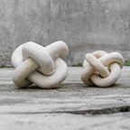 Limestone Link Sculptures Set/2