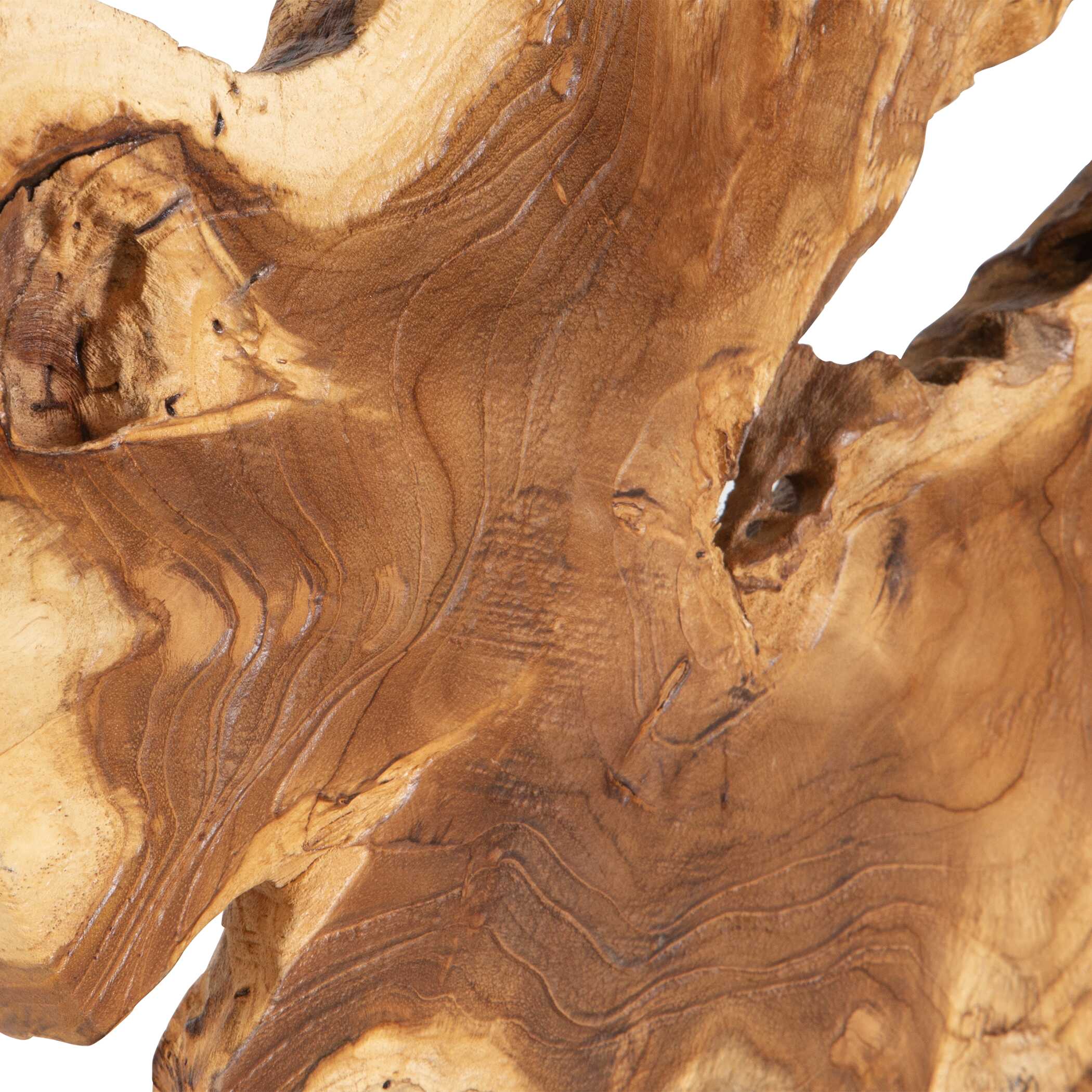 Bahati Wood Natural Sculpture