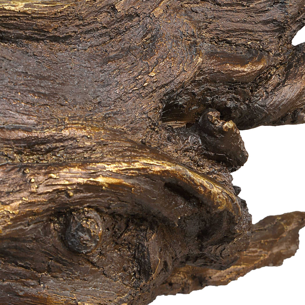 Gilded Sculpture Branch