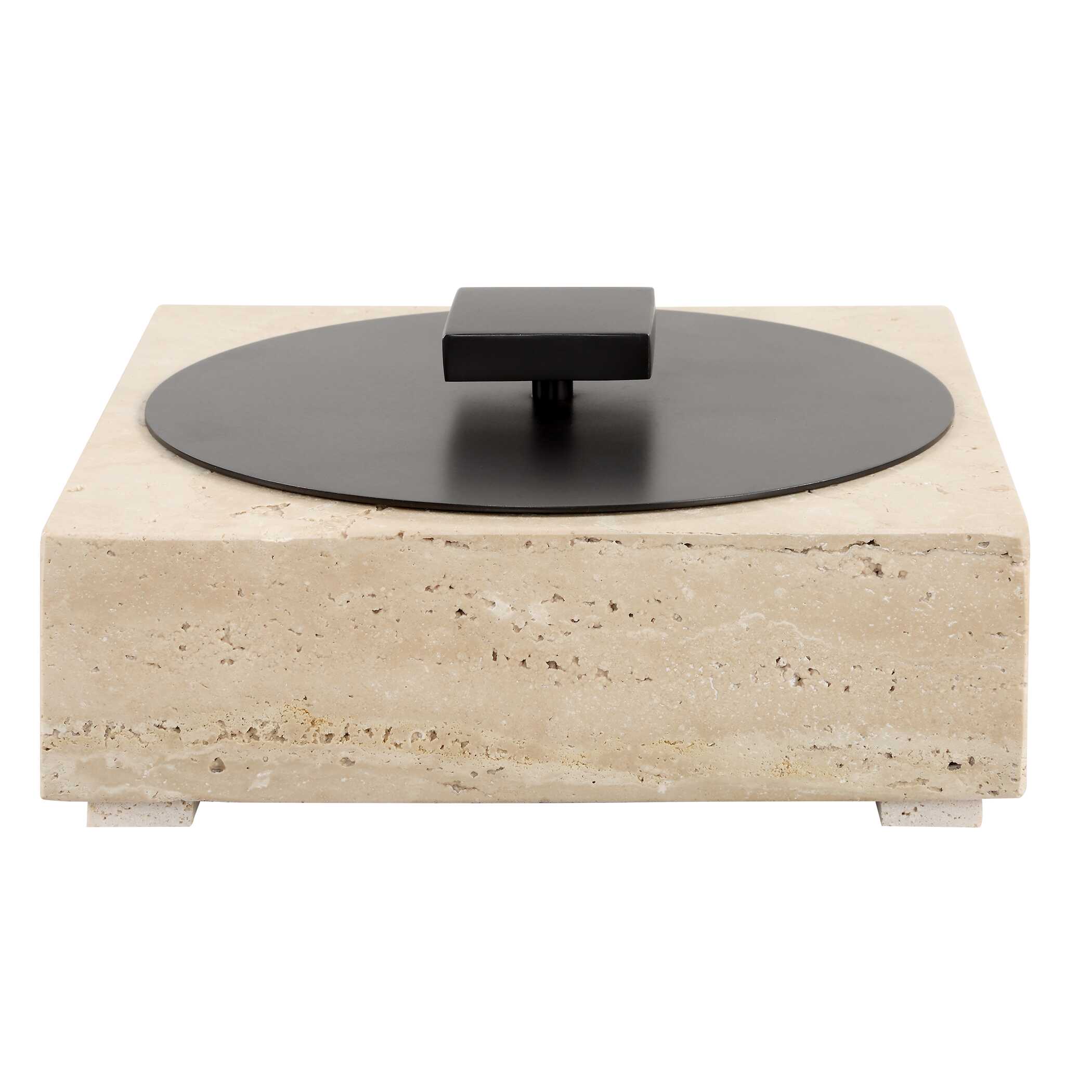 Natural Luxe Travertine Box