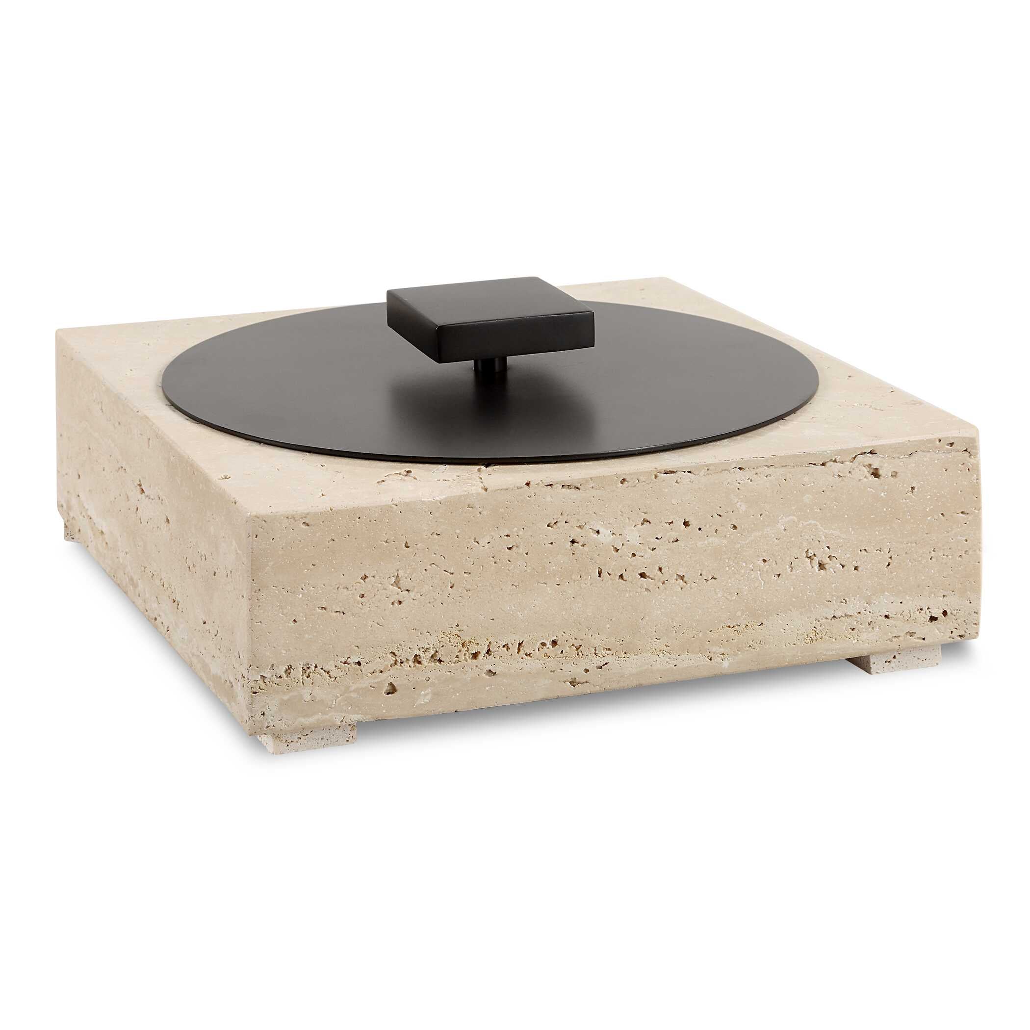 Natural Luxe Travertine Box