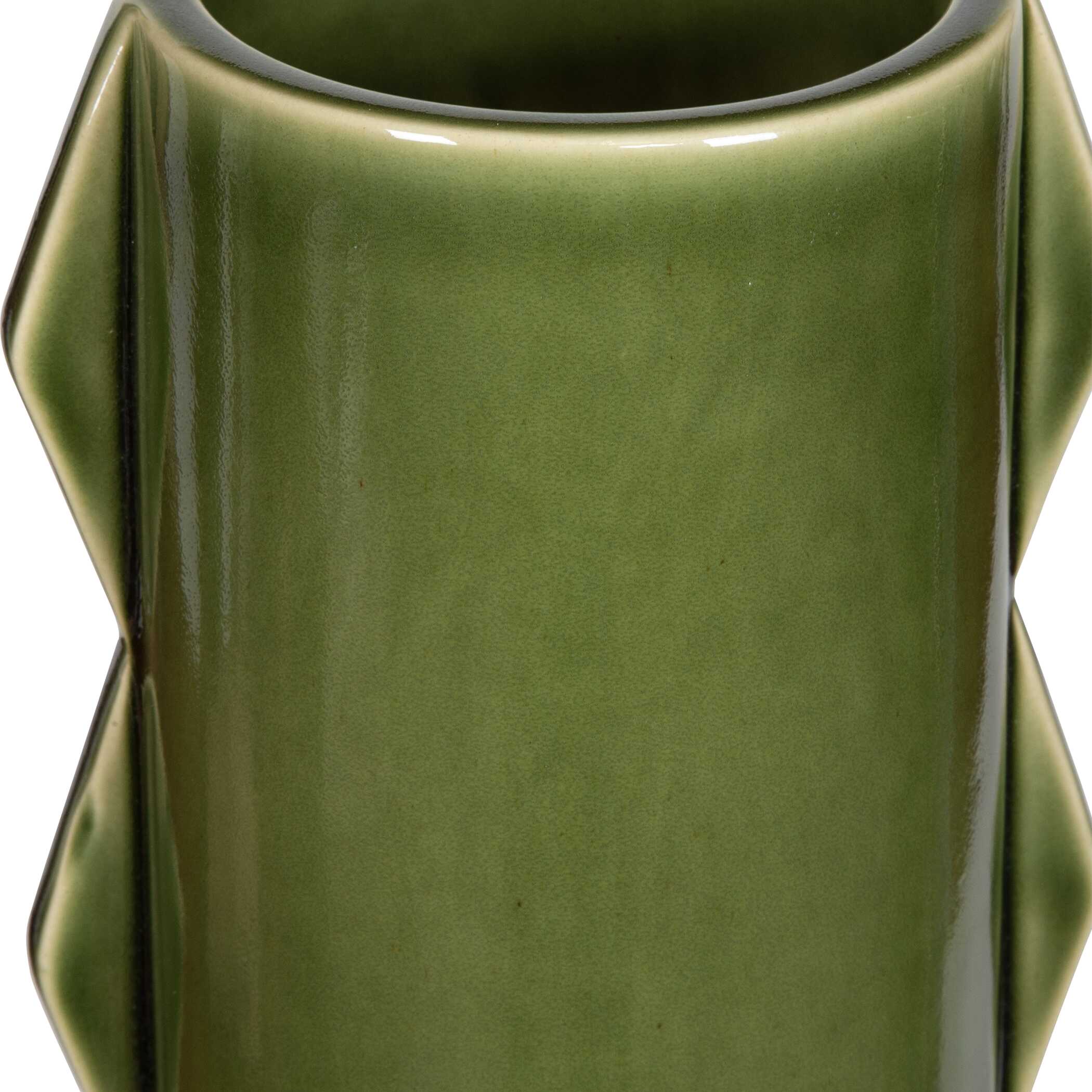 Meander Green Vases Set/2