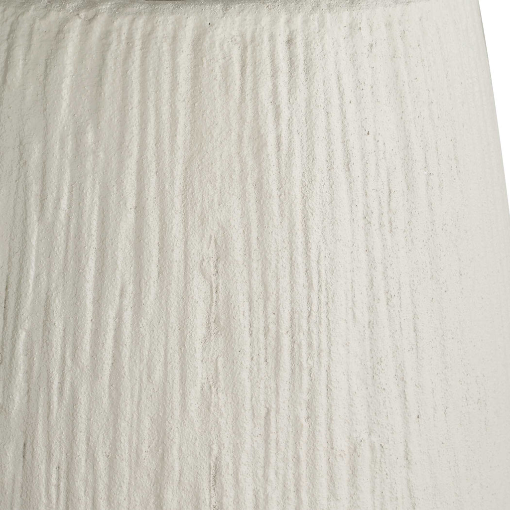 Rustic Ridge Off-White Outdoor Planter