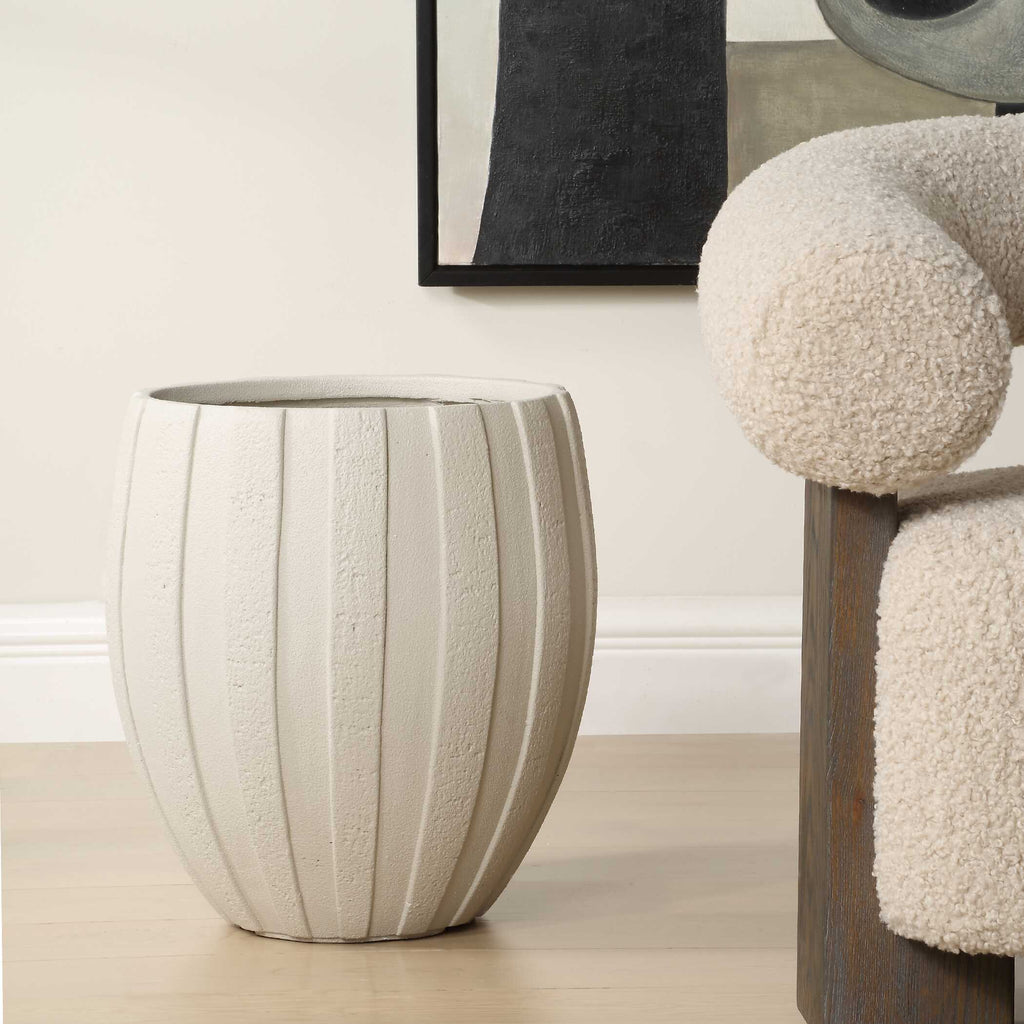 Ridgehaven Textured Outdoor Planter