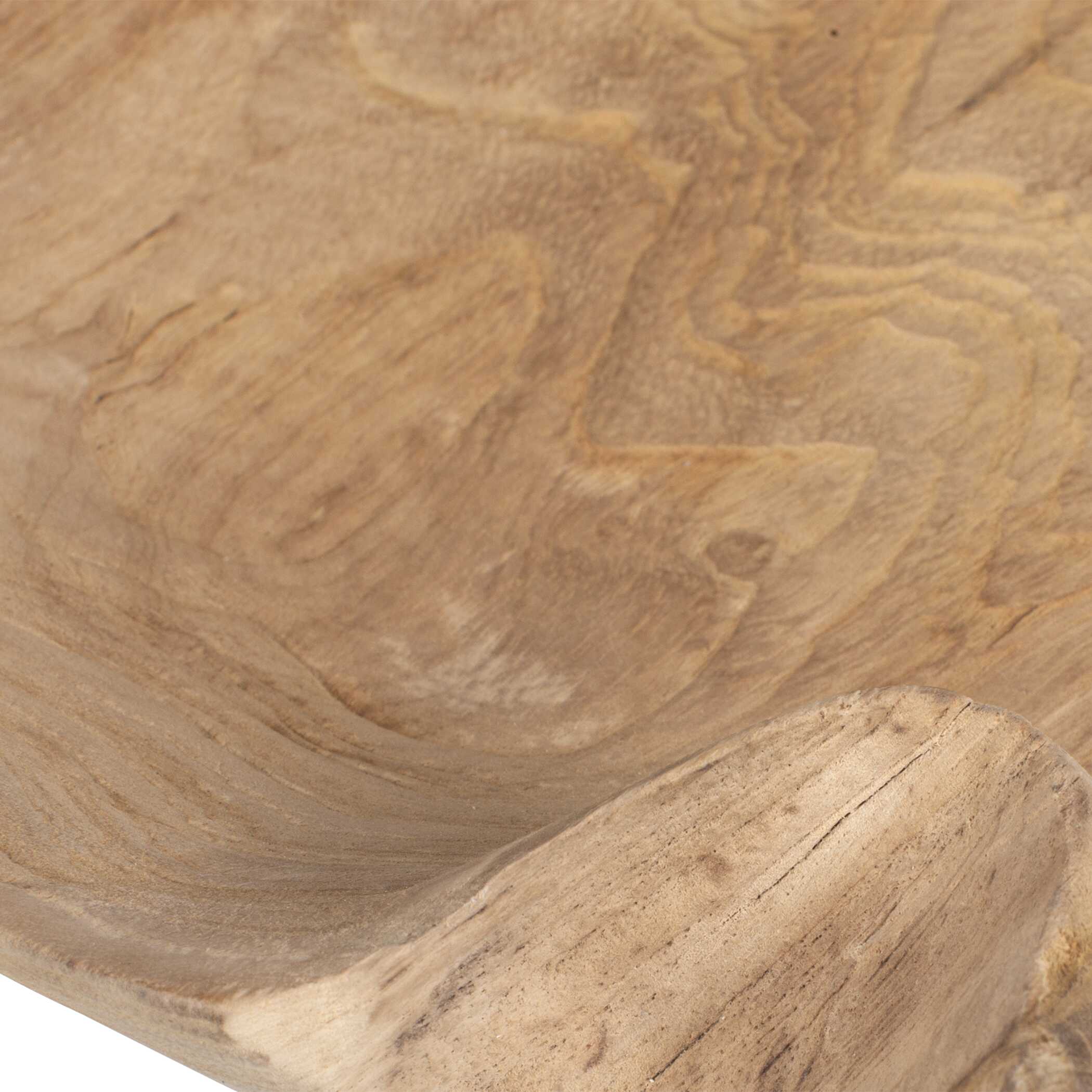 Organic Embrace Outdoor Teak Bowl